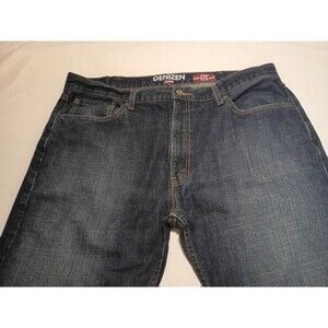 Mens Denizen Levi's 236 Acid Wash Regular Fit Blue Jeans Dark Wash Size 40w x 30